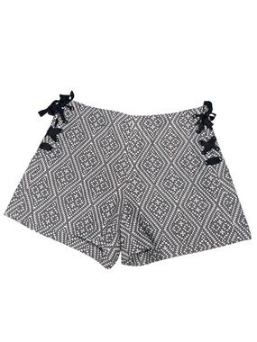 Gap Black White Sailor Corset Style Shorts